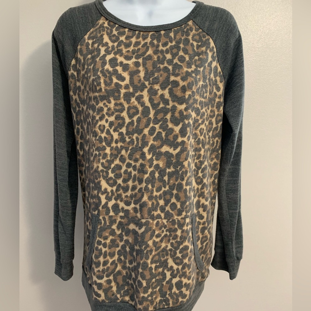 First Love Animal Print Top
